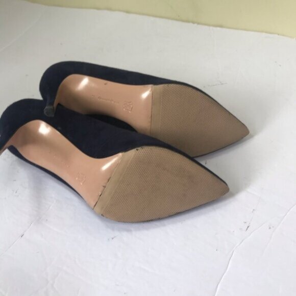 Gianvito Rossi Vamp Suede 85 Ankle Shoes Heels Pointy Toes Ankle Boot Booties 39 - Picture 15 of 16